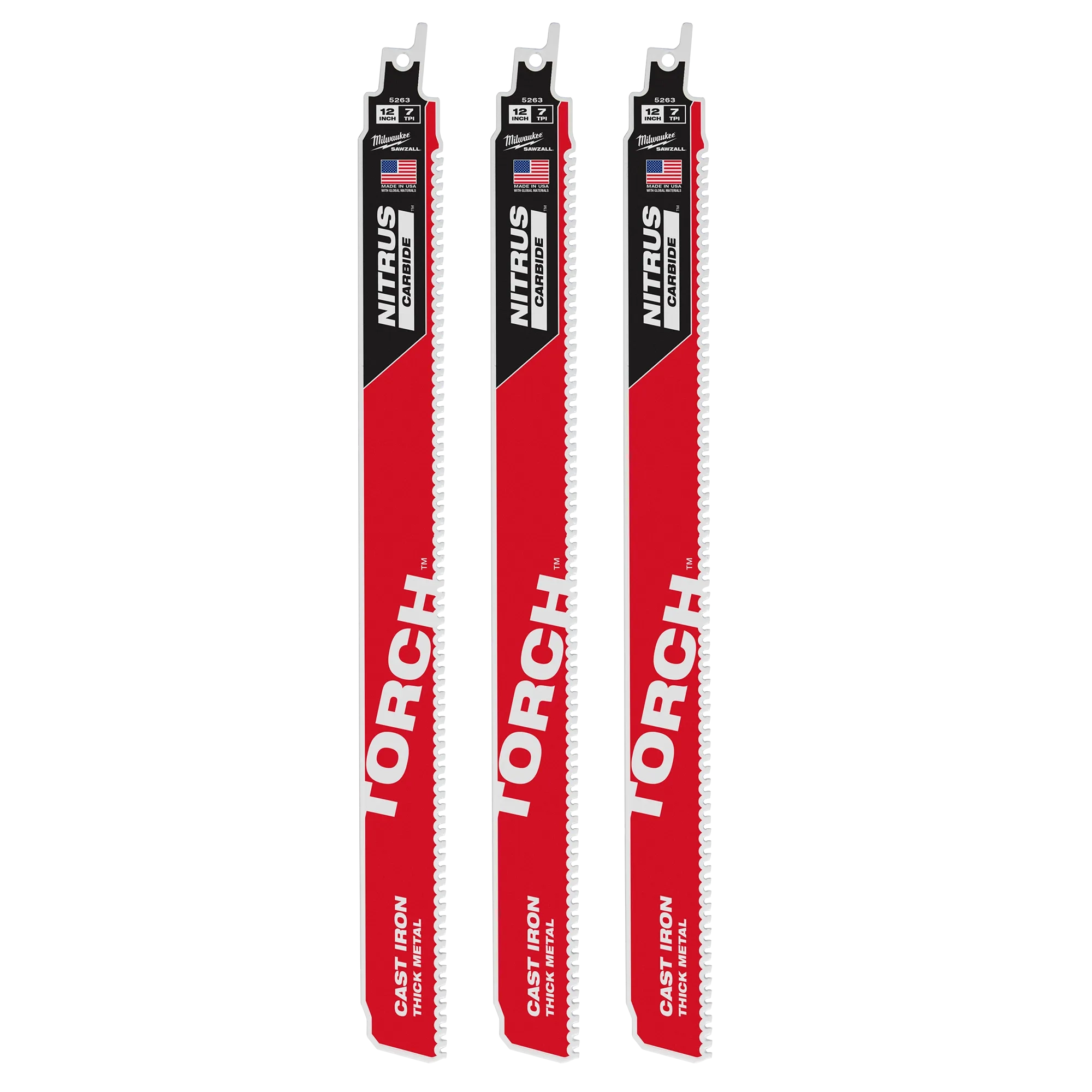 Hoja The TORCH™ con NITRUS Carbide™ SAWZALL® de 12